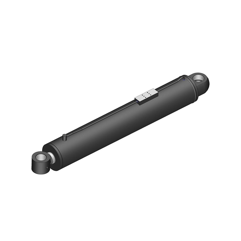 Bruginspectievoertuig hydraulische hoofdarm luffing cilinder