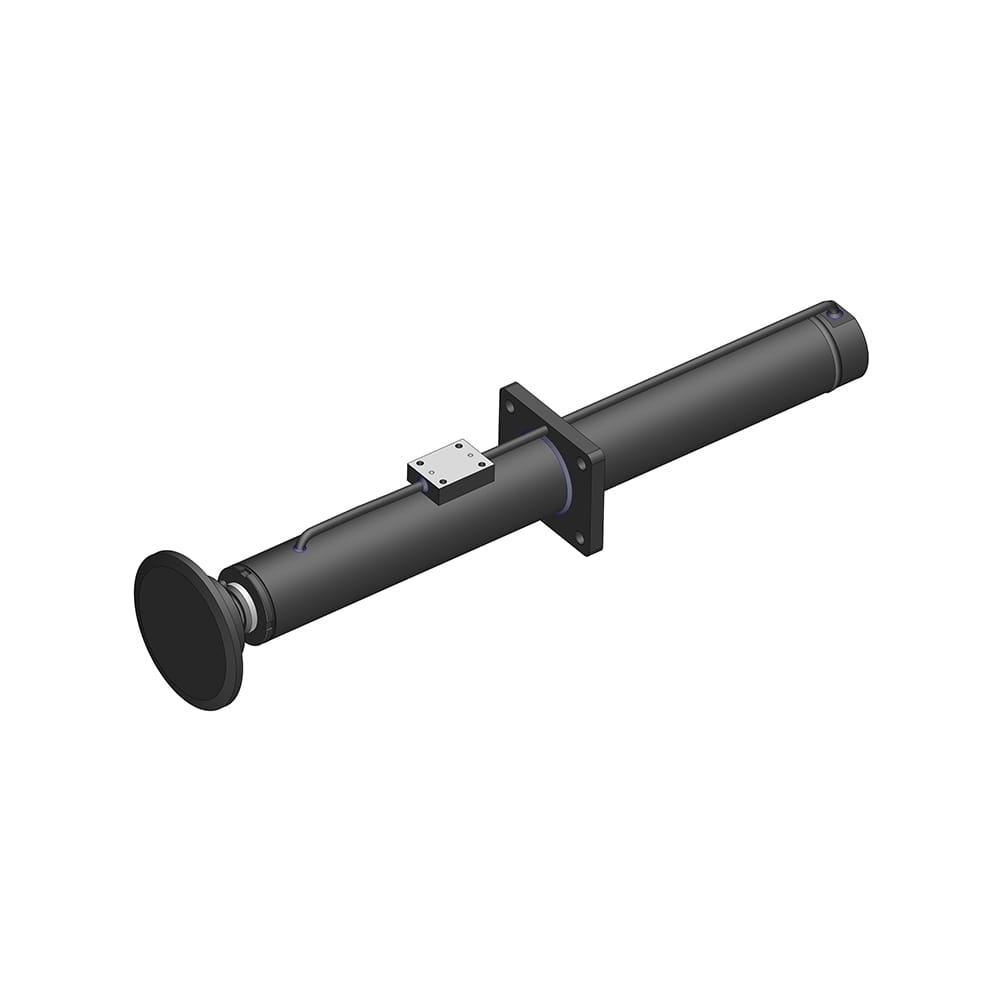 Zijlader kraan hydraulische stempelcilinder