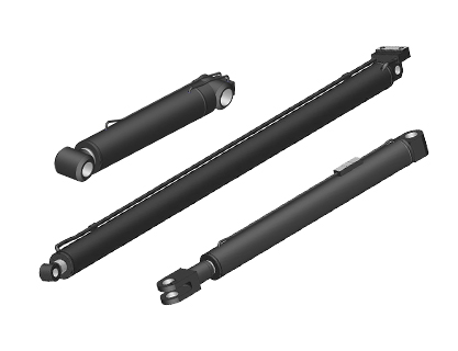 Hydraulische cilinders voor speciale voertuigen